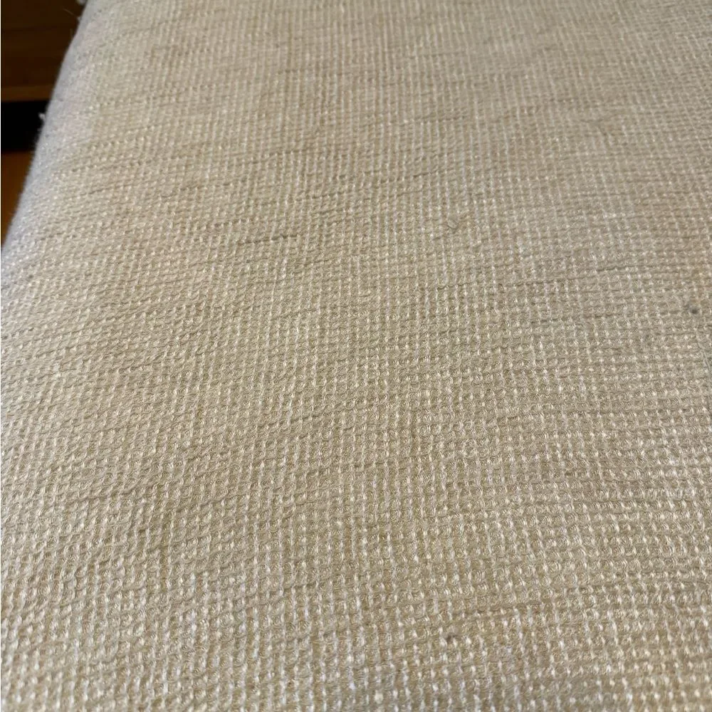 Parachute Honeycomb Linen Blend Duvet Cover in Beige/Cream | Full/Queen